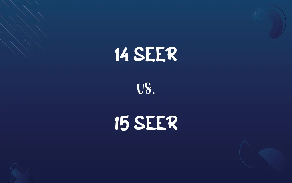 14 SEER vs. 15 SEER