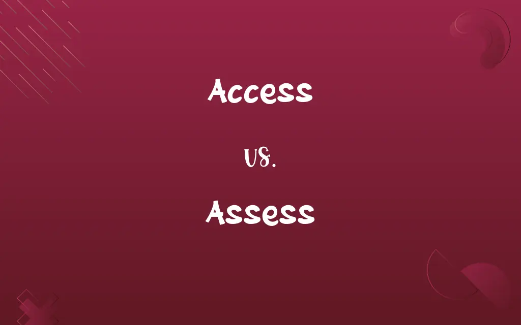 Access vs. Assess