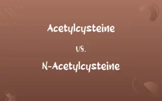 Acetylcysteine vs. N-Acetylcysteine