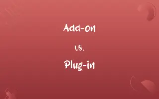 Add-on vs. Plug-in