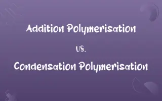 Addition Polymerisation vs. Condensation Polymerisation