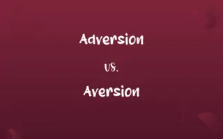 Adversion vs. Aversion