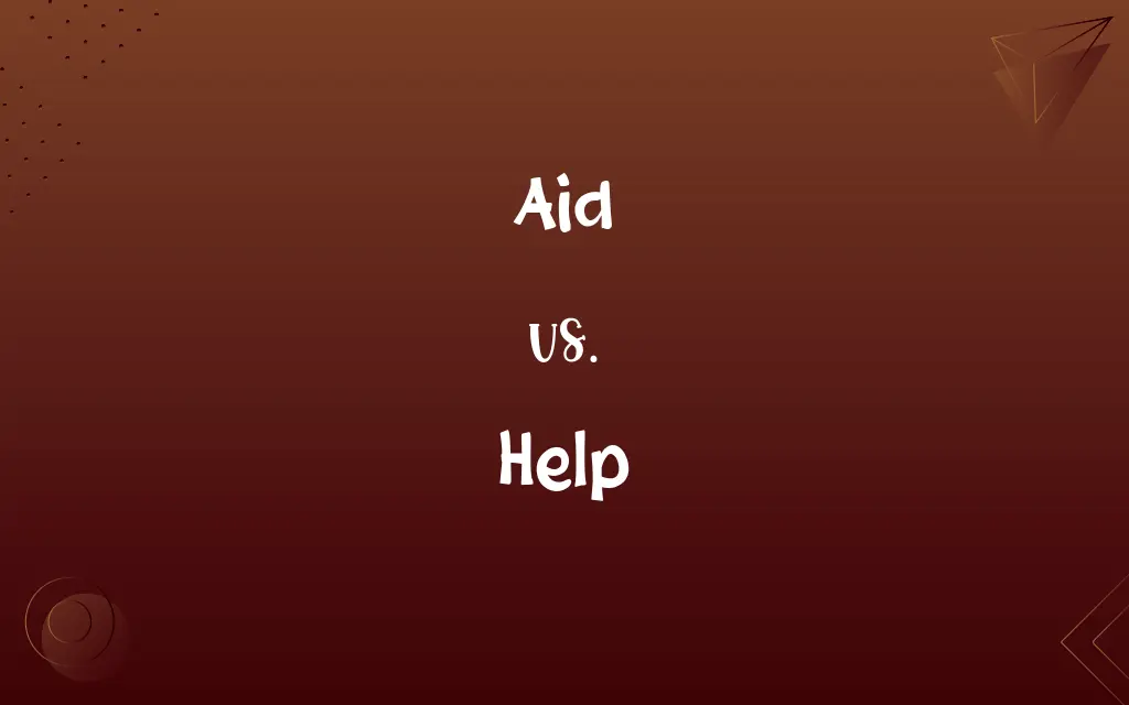 Aid vs. Help
