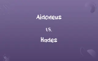 Aidoneus vs. Hades