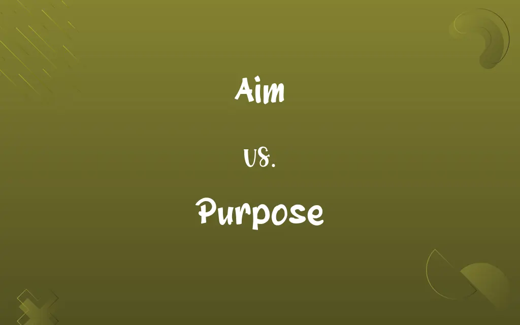 Aim vs. Purpose