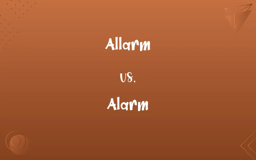 Allarm vs. Alarm