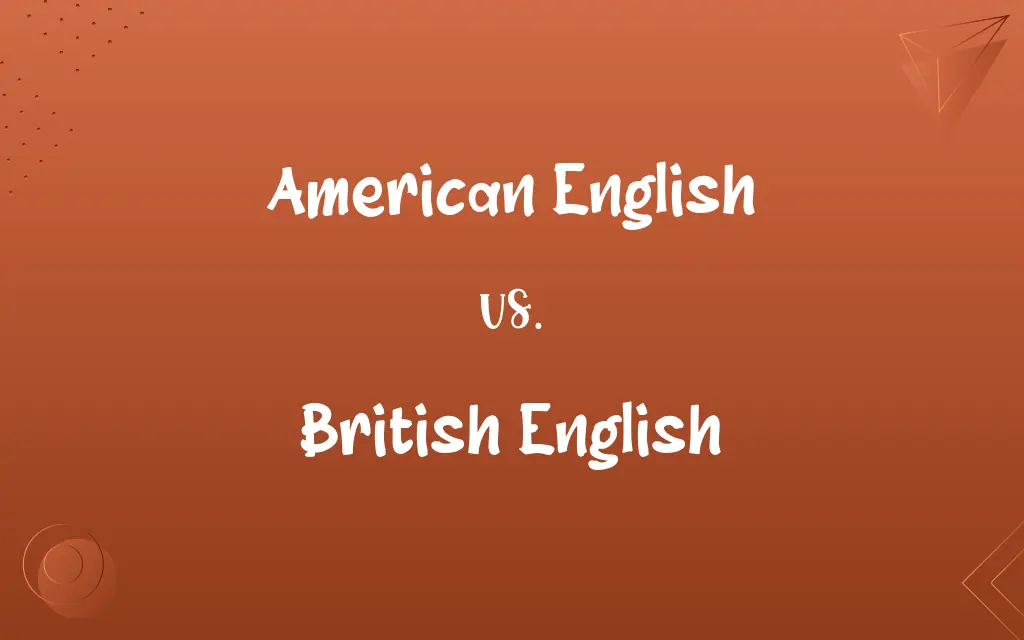 American English vs. British English