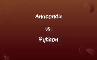Anaconda vs. Python