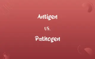 Antigen vs. Pathogen