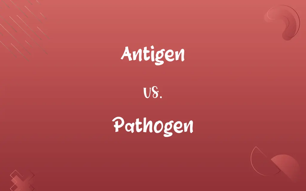 Antigen vs. Pathogen