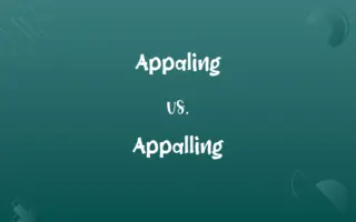 Appaling vs. Appalling