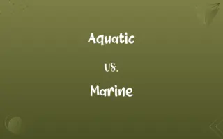 Aquatic vs. Marine