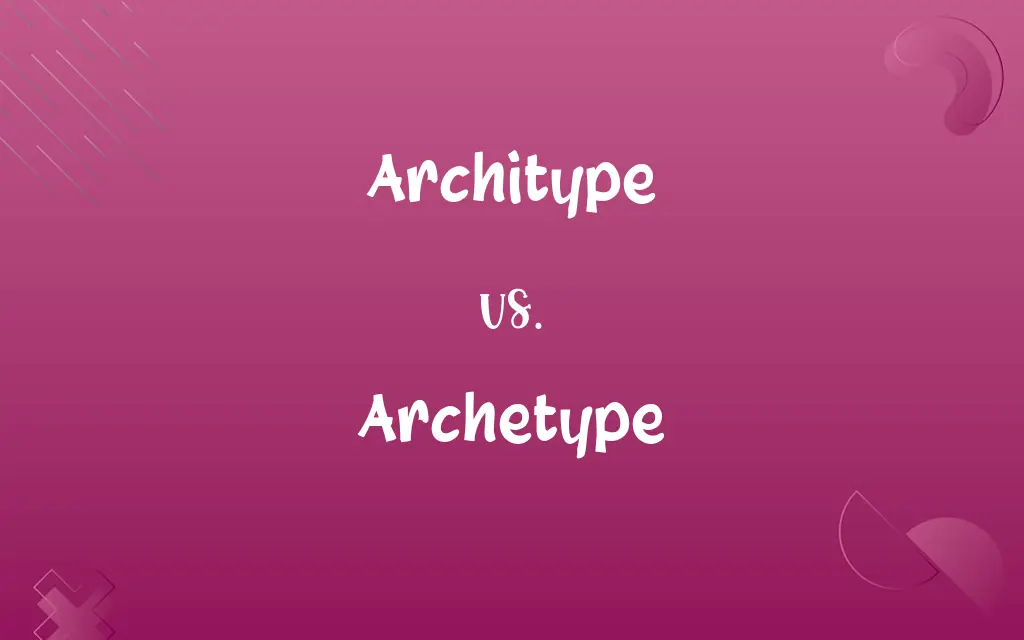 Architype vs. Archetype