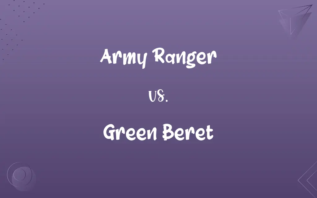 Army Ranger vs. Green Beret