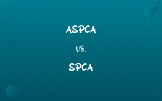 ASPCA vs. SPCA