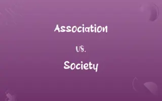 Association vs. Society