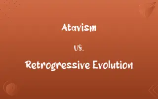 Atavism vs. Retrogressive Evolution