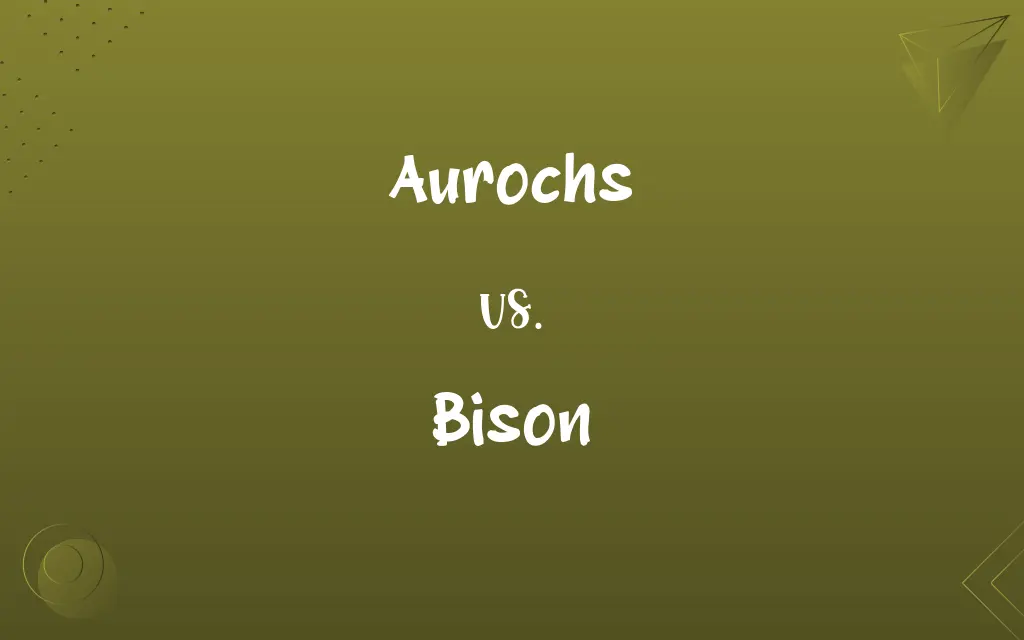 Aurochs vs. Bison
