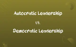 Autocratic Leadership vs. Democratic Leadership