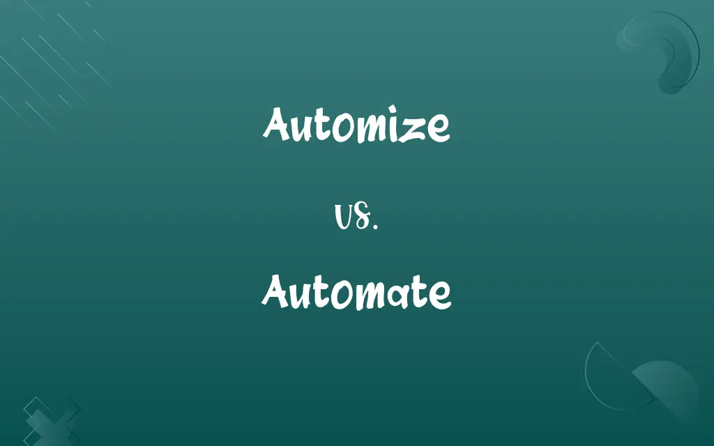 Automize vs. Automate