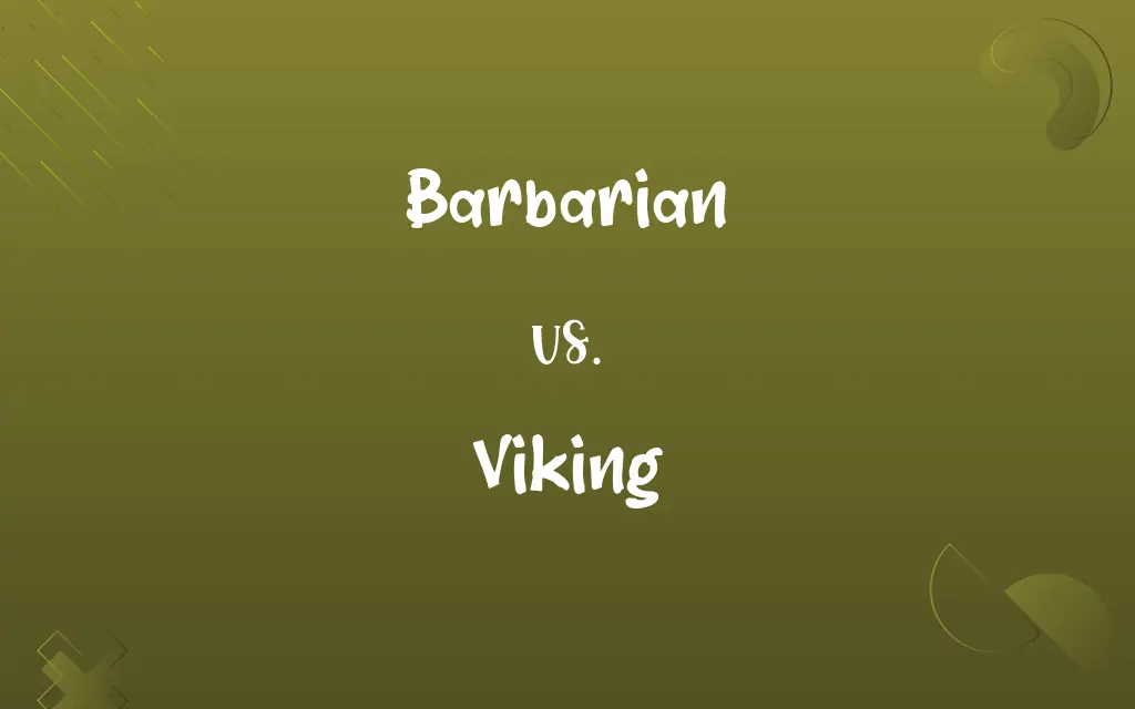 Barbarian vs. Viking