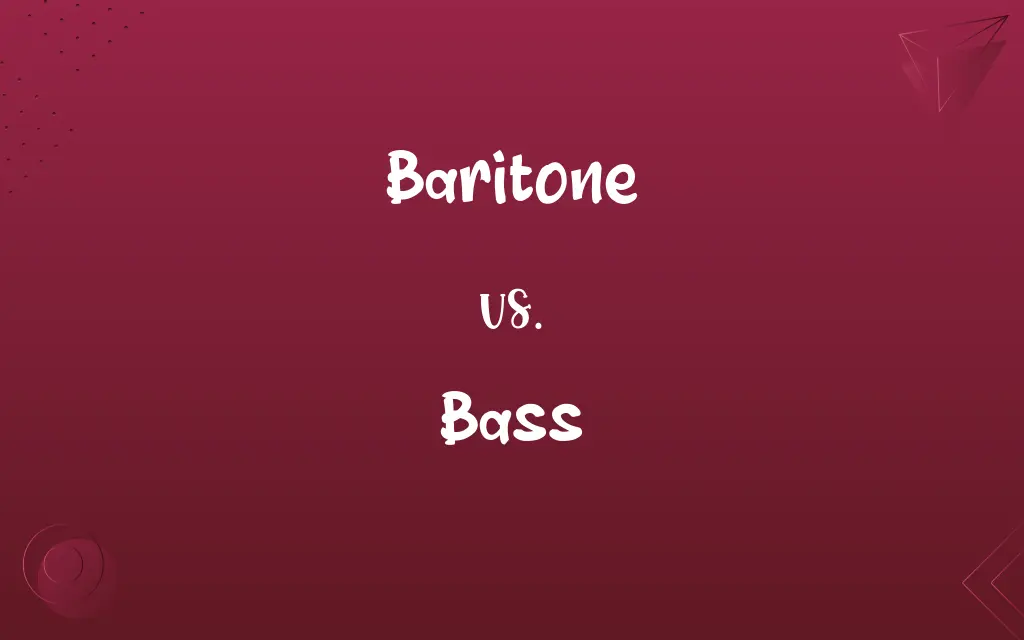 Baritone vs. Bass