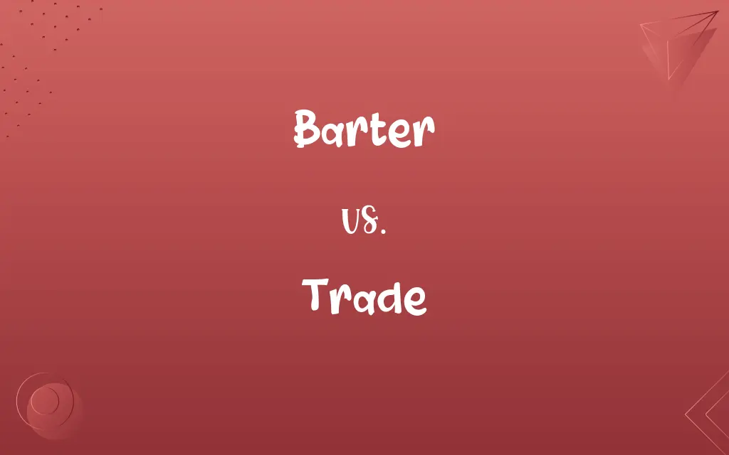 Barter vs. Trade