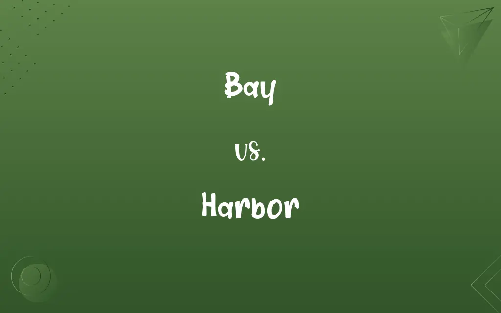 Bay vs. Harbor