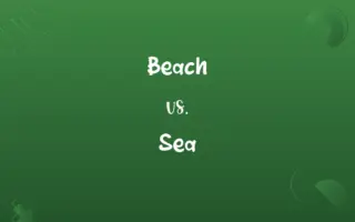 Beach vs. Sea