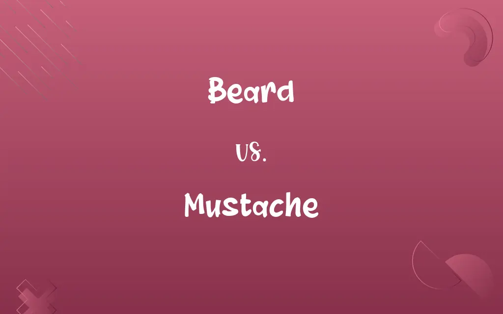 Beard vs. Mustache