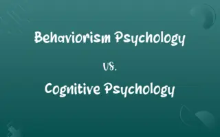 Behaviorism Psychology vs. Cognitive Psychology
