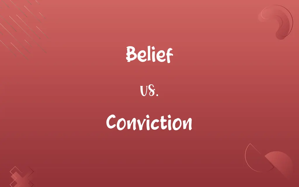 Belief vs. Conviction