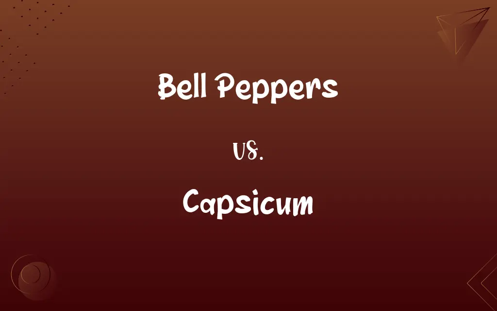 Bell Peppers vs. Capsicum