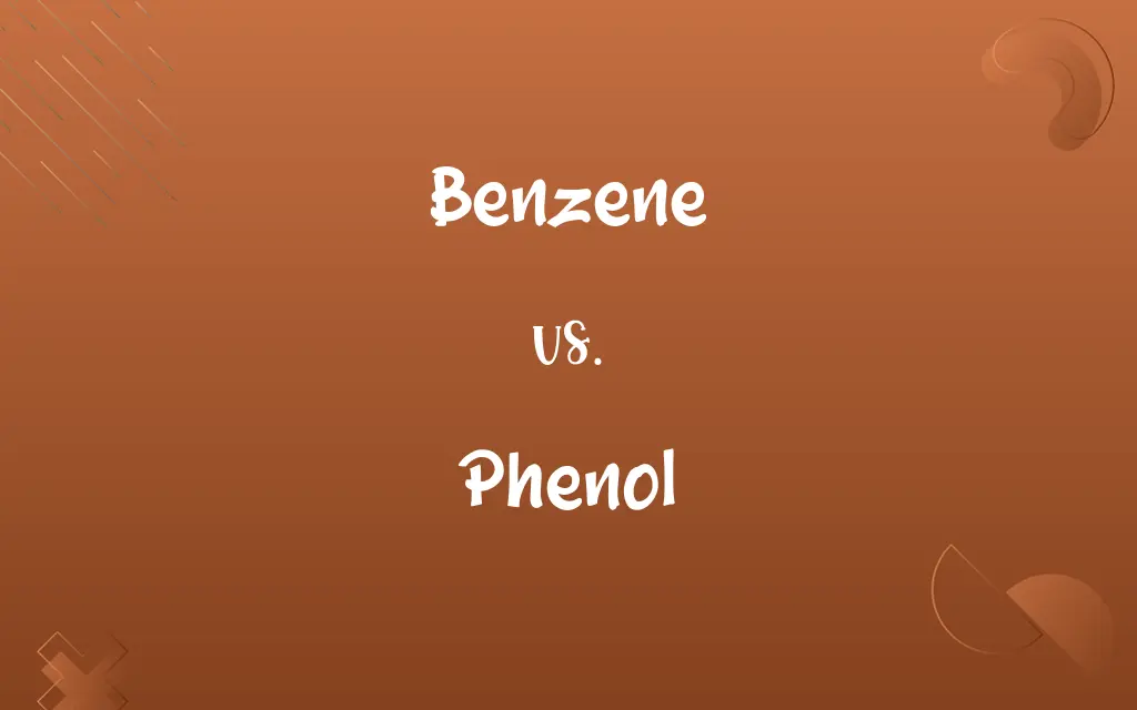 Benzene vs. Phenol