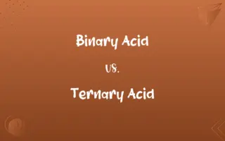 Binary Acid vs. Ternary Acid