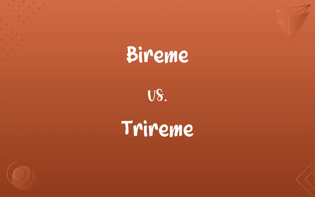 Bireme vs. Trireme