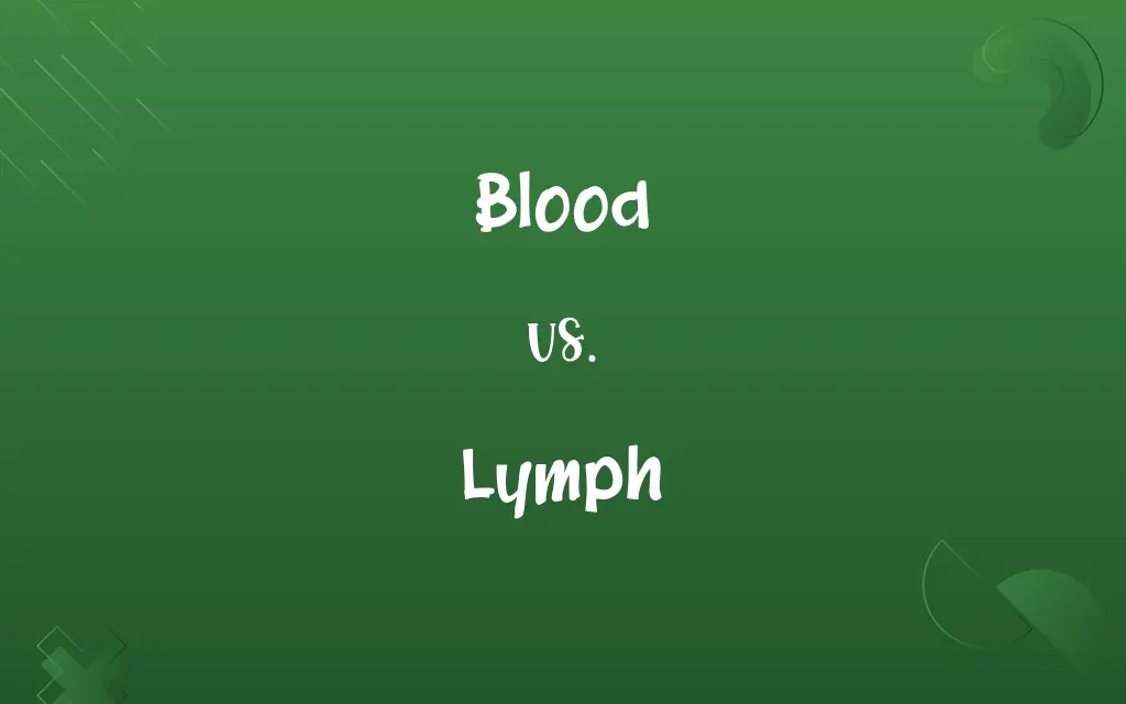 Blood vs. Lymph
