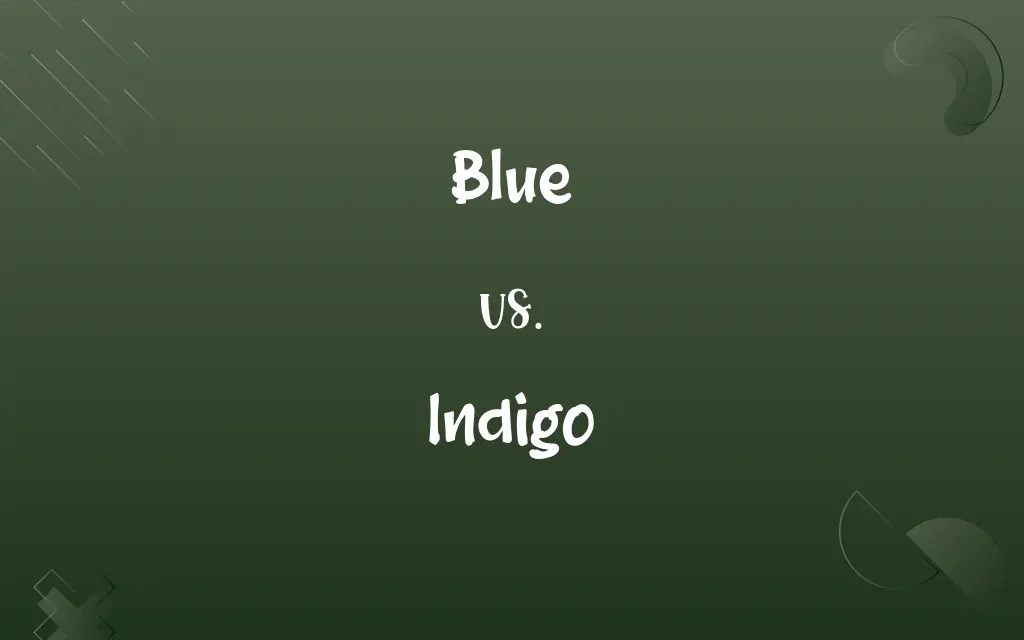 Blue vs. Indigo