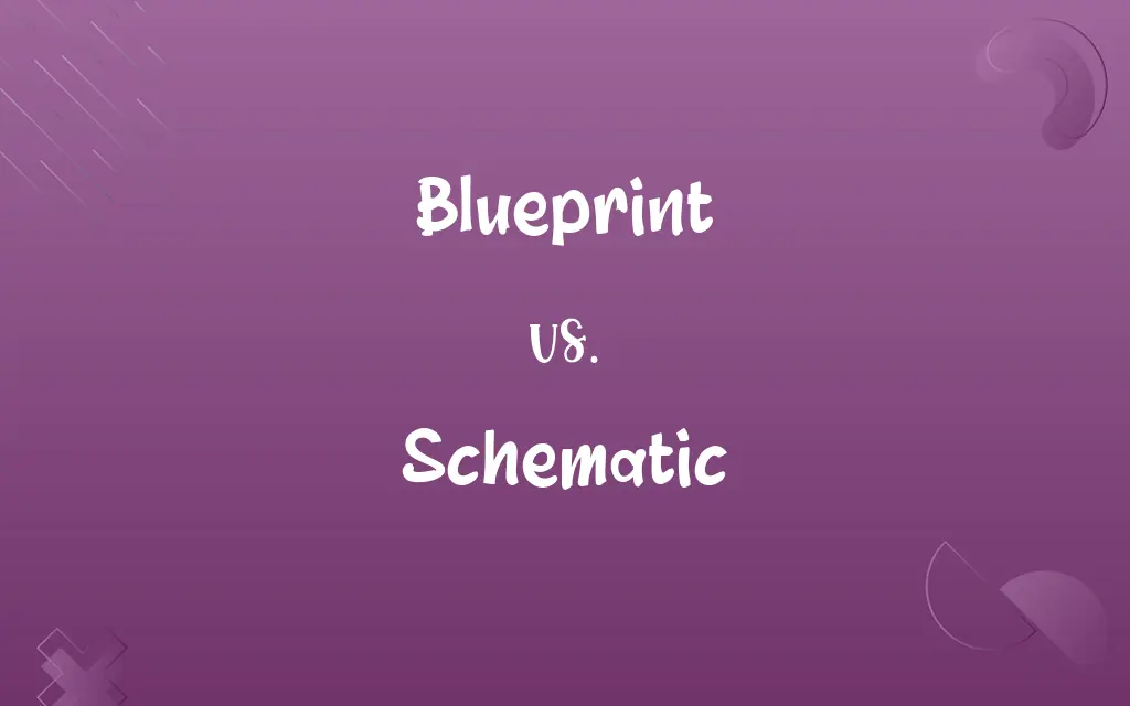 Blueprint vs. Schematic