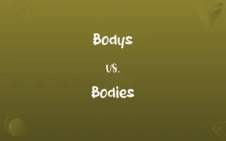 Bodys vs. Bodies
