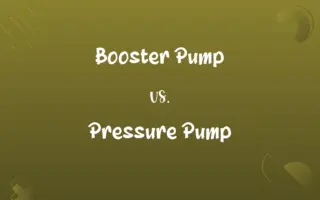 Booster Pump vs. Pressure Pump