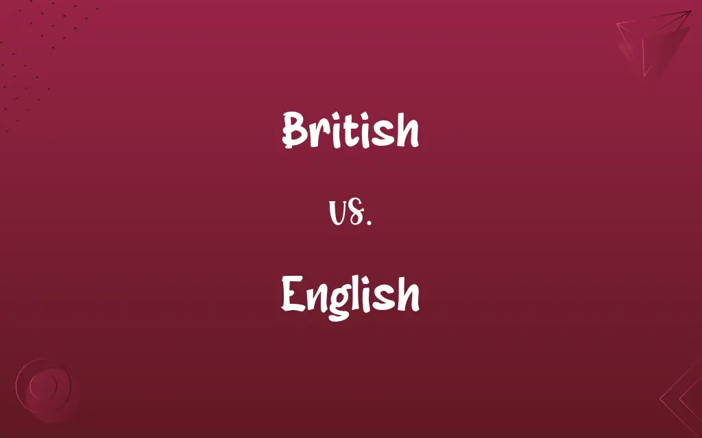 British vs. English