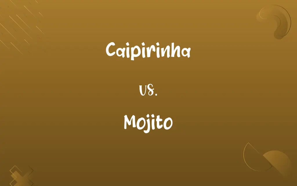 Caipirinha vs. Mojito