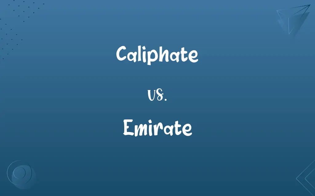 Caliphate vs. Emirate