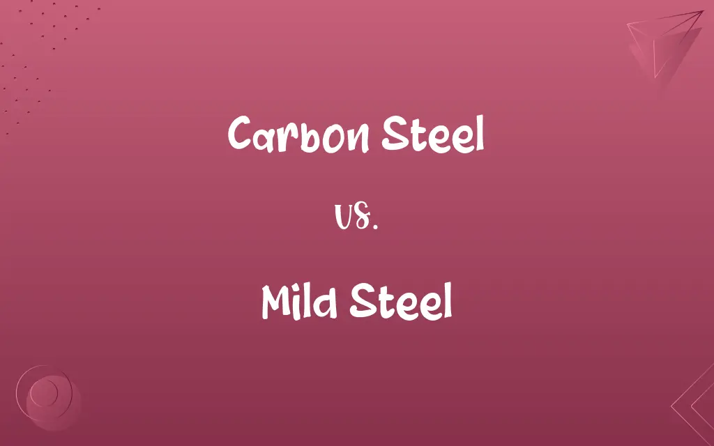 Carbon Steel vs. Mild Steel