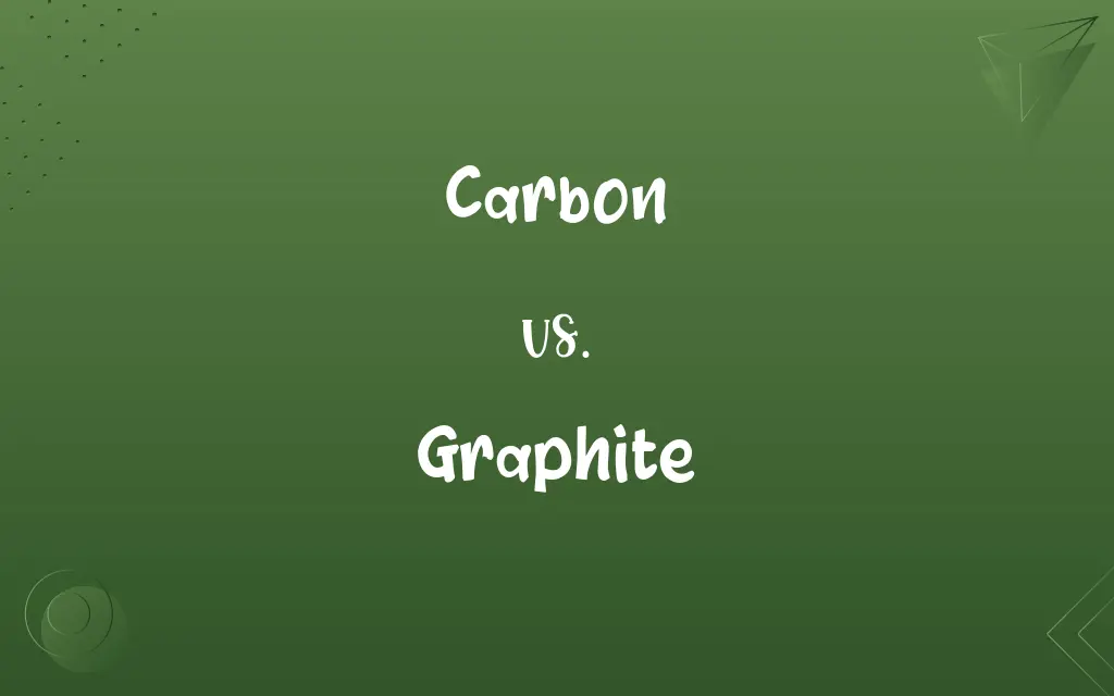 Difference Between Carbon and Graphite  Compare the Difference Between  Similar Terms