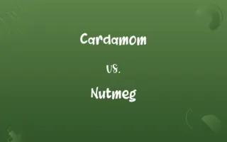 Cardamom vs. Nutmeg