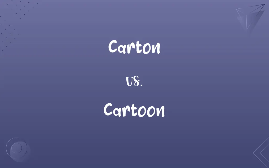 Carton vs. Cartoon