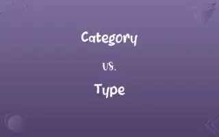 Category vs. Type