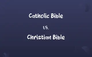 Catholic Bible vs. Christian Bible